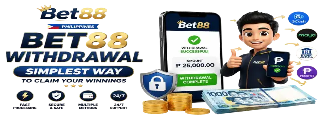 withdrawal bet88 banner